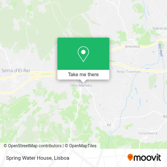 Spring Water House map