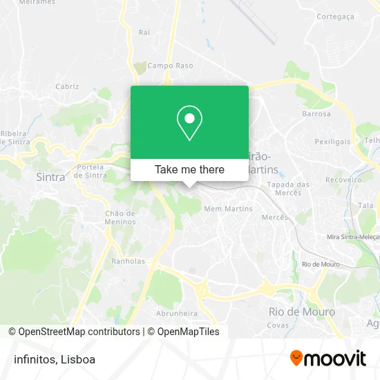 infinitos map