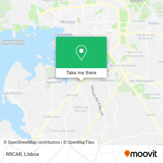 RRCAR mapa