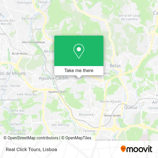 Real Click Tours map