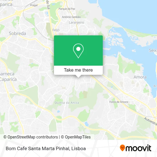 Bom Cafe Santa Marta Pinhal map