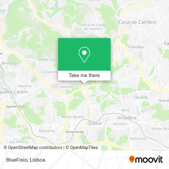 BlueFisio map