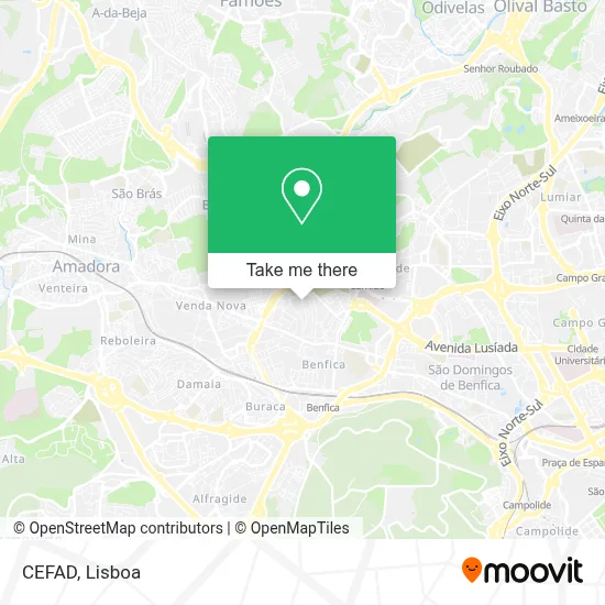 CEFAD map