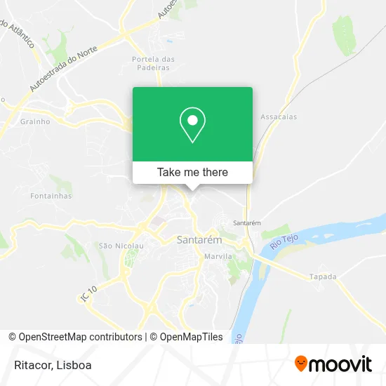 Ritacor mapa