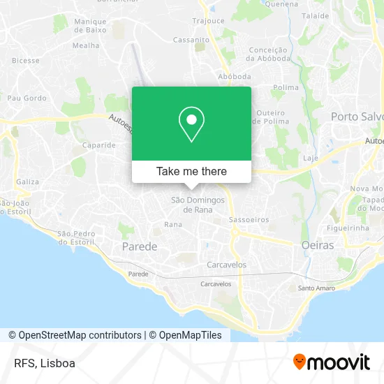 RFS mapa