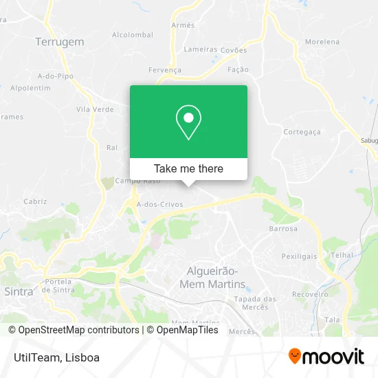 UtilTeam map