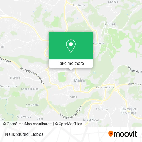 Nails Studio map