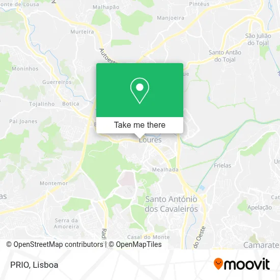 PRIO map