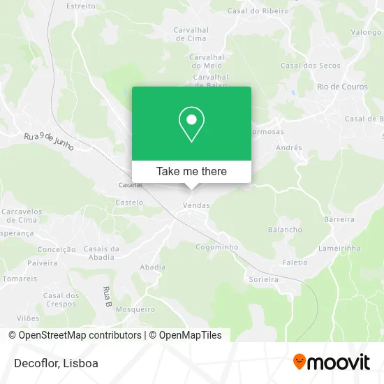 Decoflor map