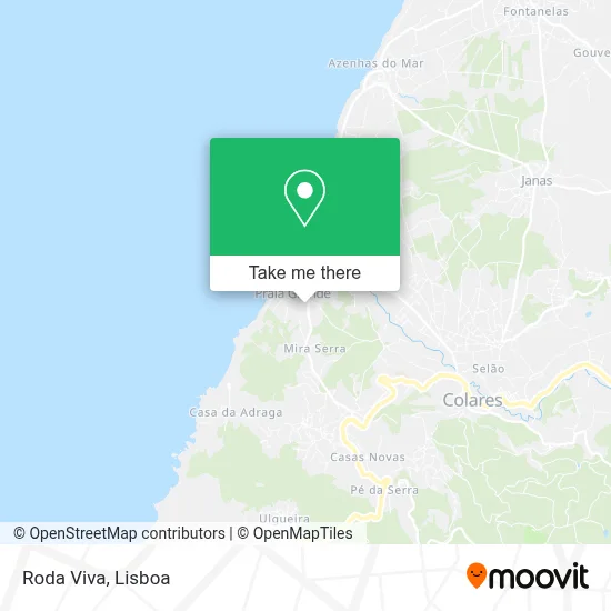 Roda Viva map