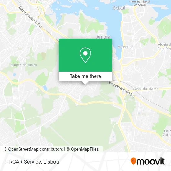 FRCAR Service map