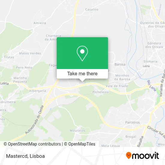 Mastercd map