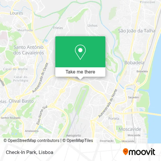 Check-In Park map