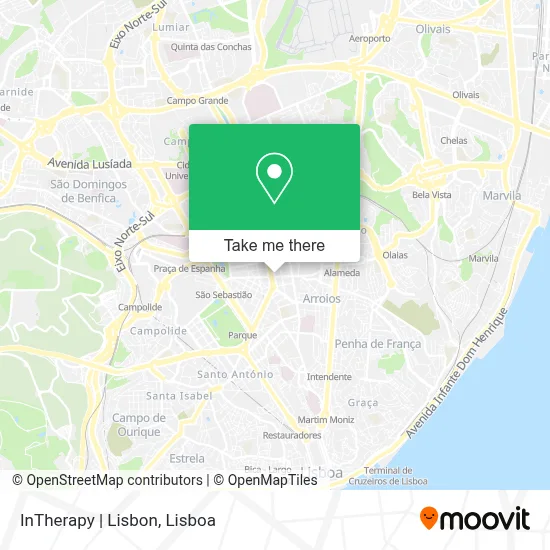 InTherapy | Lisbon map