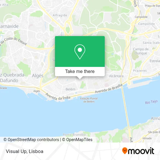 Visual Up map