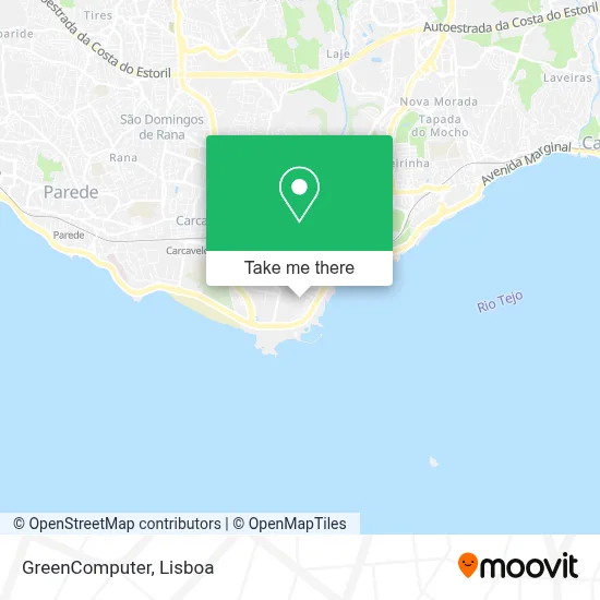 GreenComputer map