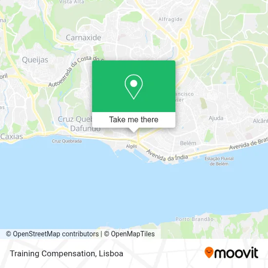 Training Compensation map