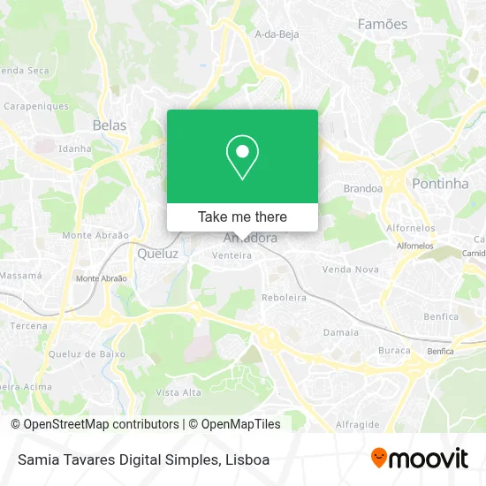 Samia Tavares Digital Simples map
