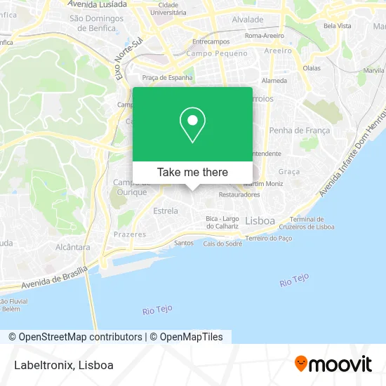 Labeltronix map