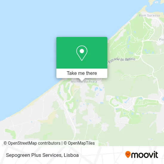 Sepogreen Plus Services map