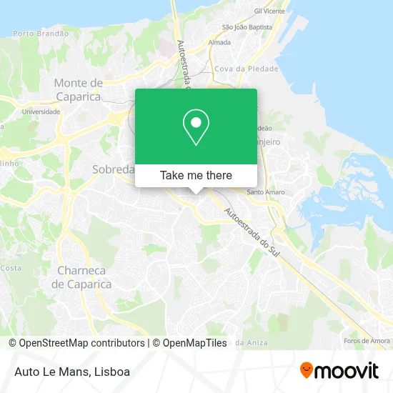 Auto Le Mans map