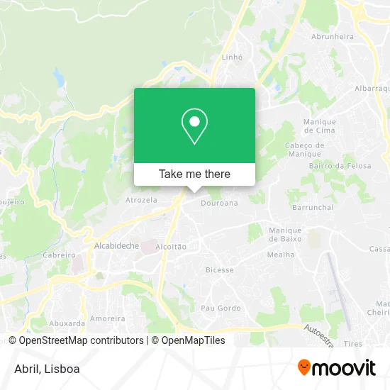 Abril map