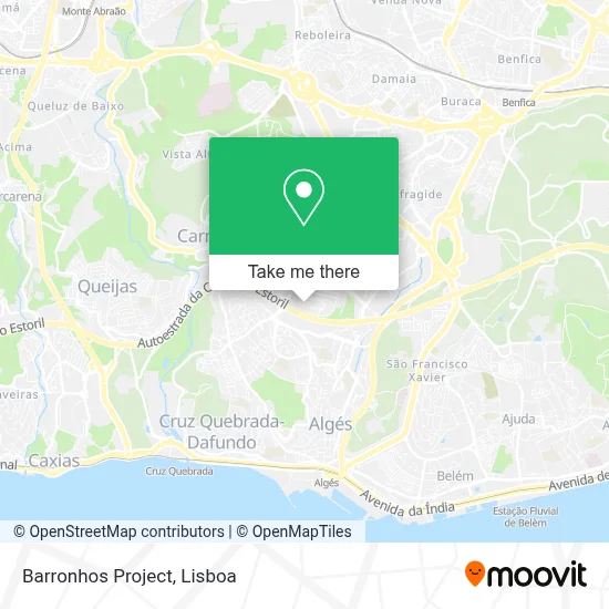 Barronhos Project map