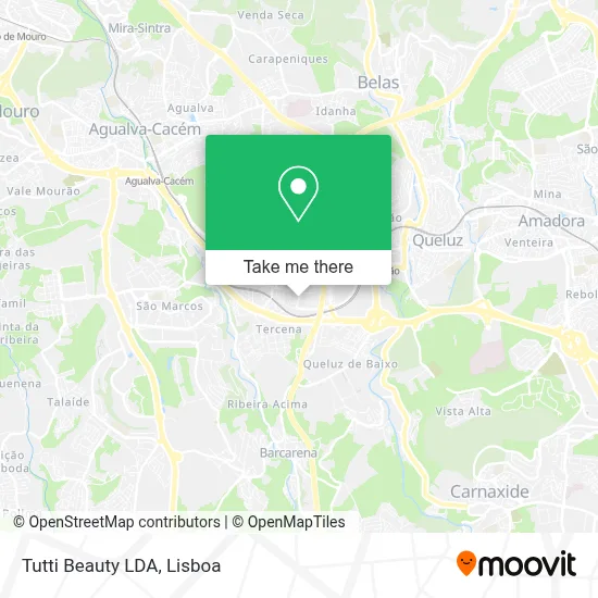 Tutti Beauty LDA map