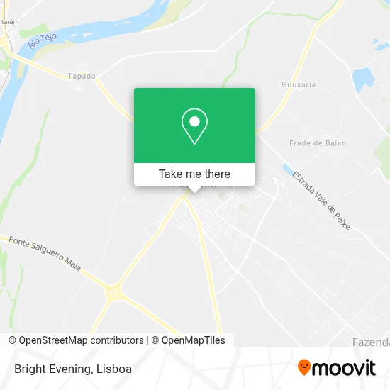 Bright Evening map