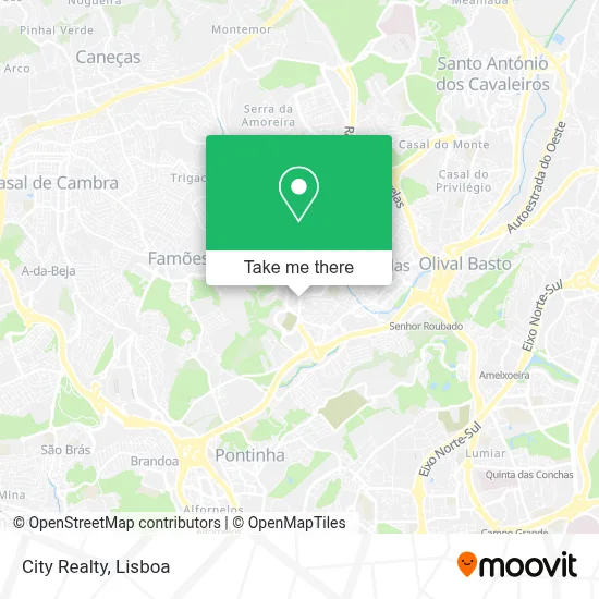 City Realty map