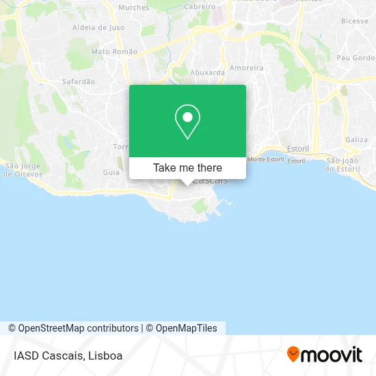 IASD Cascais map