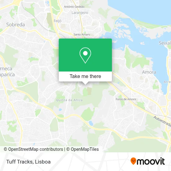 Tuff Tracks map