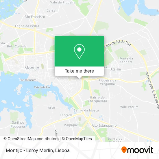 Montijo - Leroy Merlin map