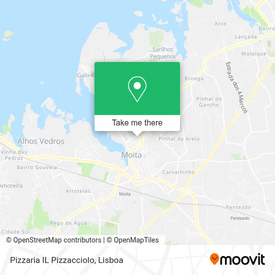 Pizzaria IL Pizzacciolo map
