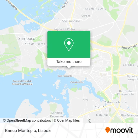 Banco Montepio map