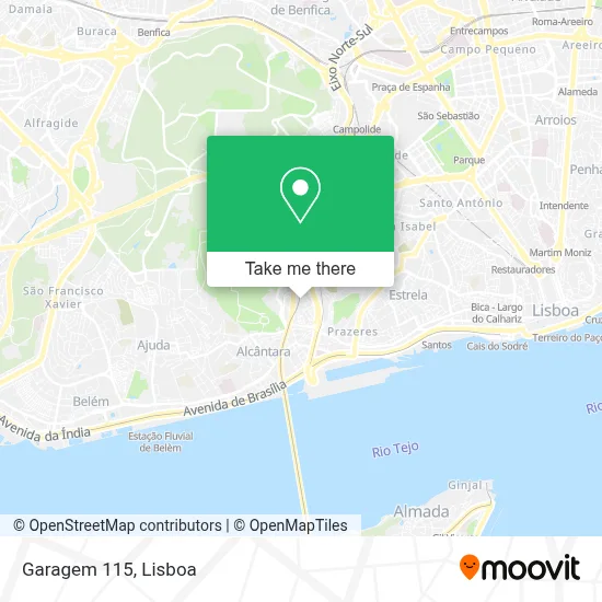 Garagem 115 map