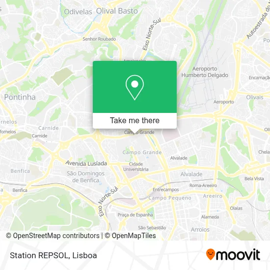 Station REPSOL map