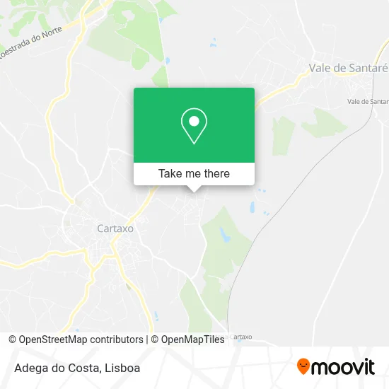 Adega do Costa map