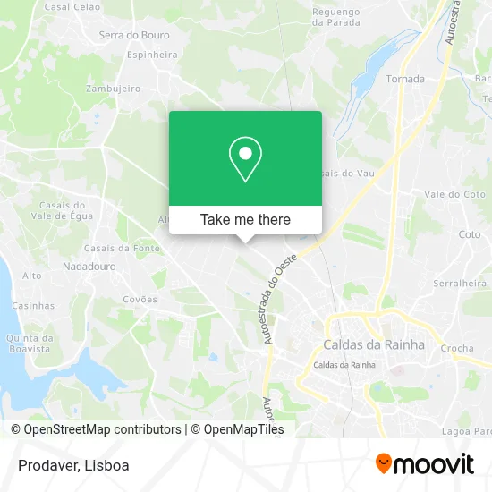 Prodaver map