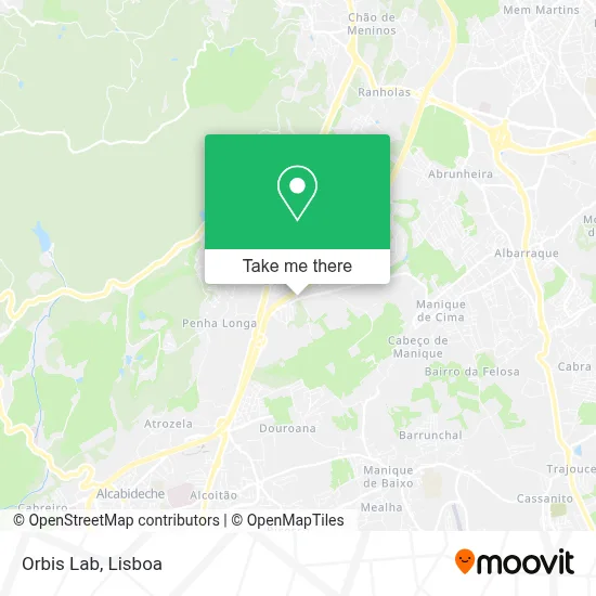 Orbis Lab map