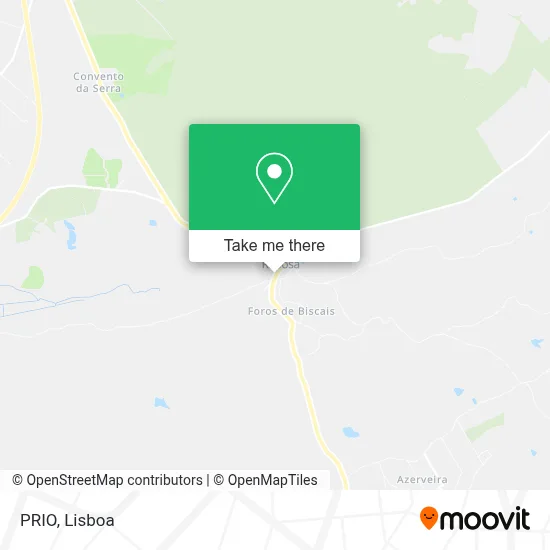 PRIO mapa