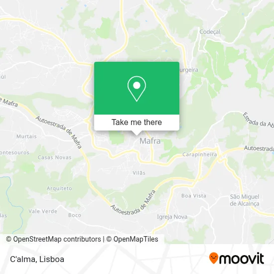 C'alma map