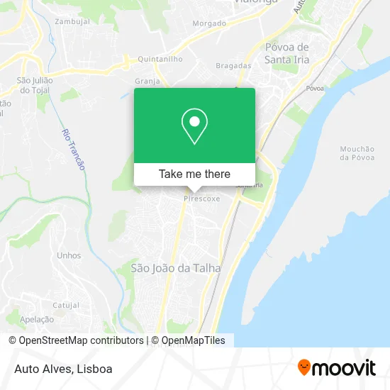 Auto Alves map
