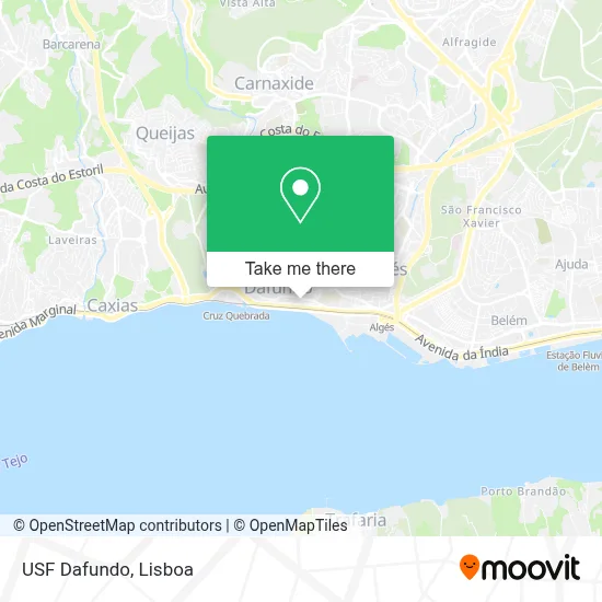 USF Dafundo map
