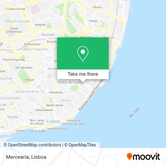 Mercearia map