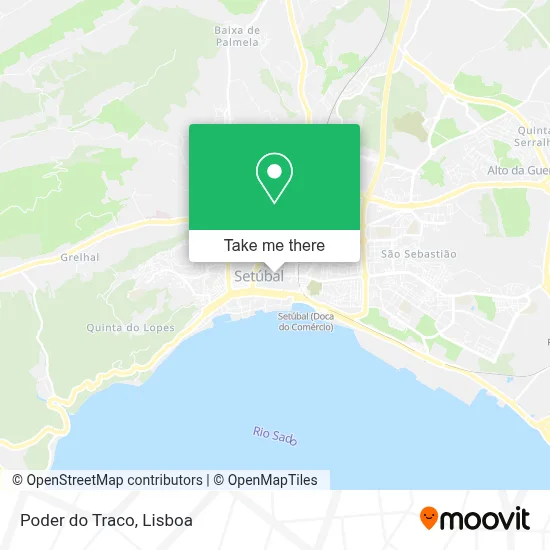 Poder do Traco map