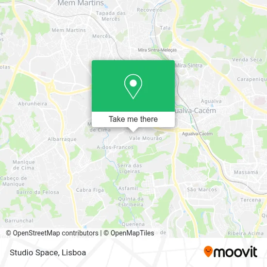 Studio Space map
