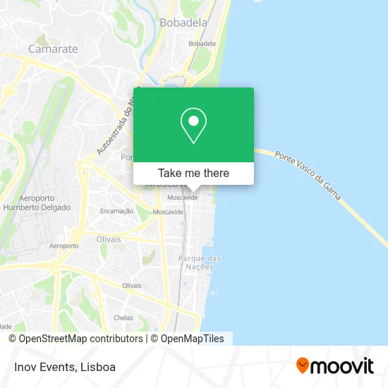 Inov Events map