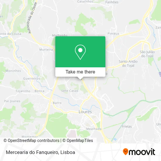 Mercearia do Fanqueiro map