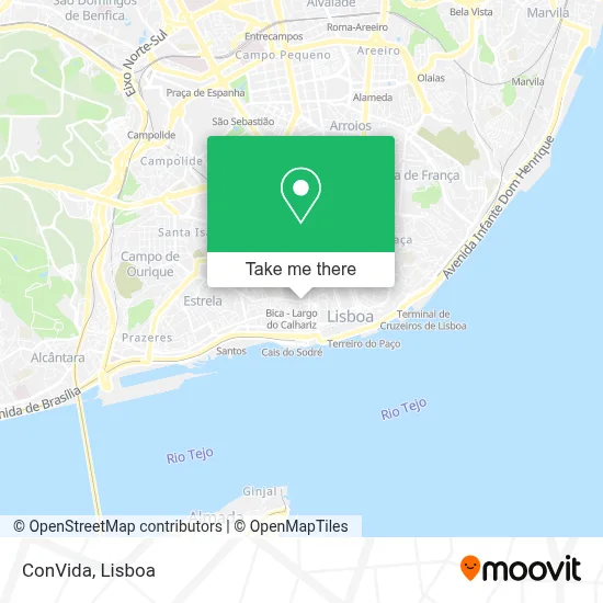 ConVida map